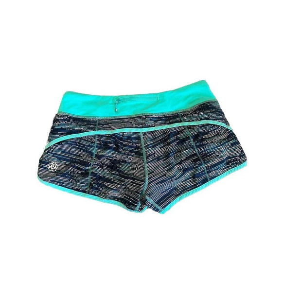 Lululemon 2016 SEAWHEEZE Speed Shorts SZ 8 In ABBT/BABZ - RARE LIMITED EDITION